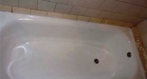 Реставрация ванны жидким акрилом | Барвиха